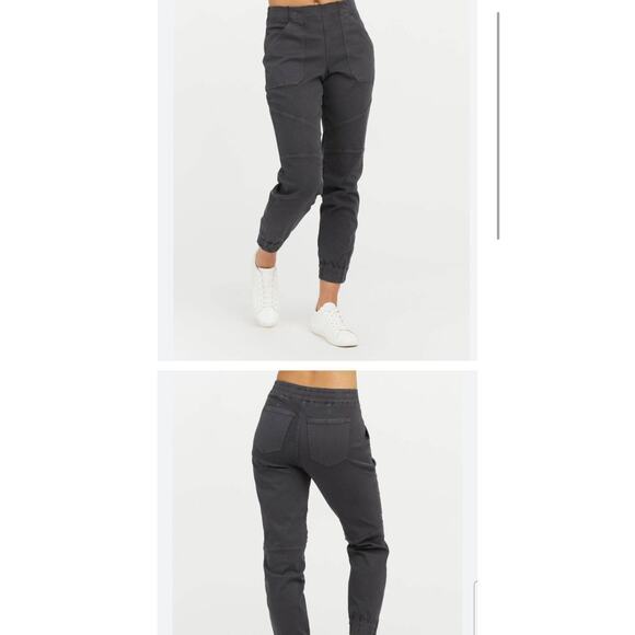 Spanx Stretch Twill Cargo Joggers - Picture 2 of 7